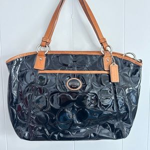 Coach Large Black Bag